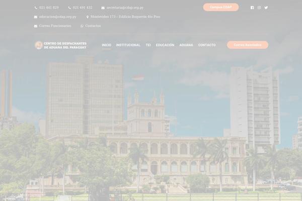 Site using Designthemes-core-features plugin