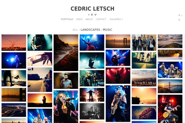 cedricletsch.com site used Freshy