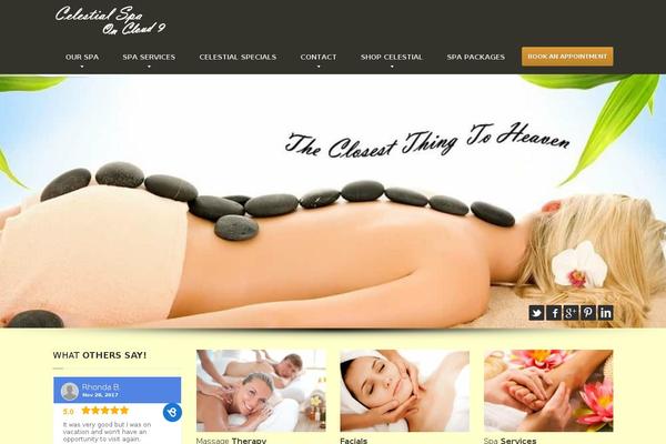 HairPress theme site design template sample