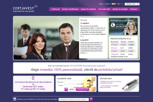 Site using Salient-core plugin