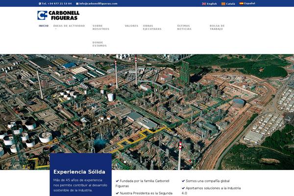 Salient theme site design template sample