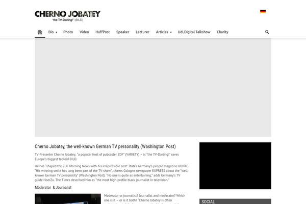 Site using Super RSS Reader plugin