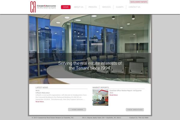 Cherry theme site design template sample