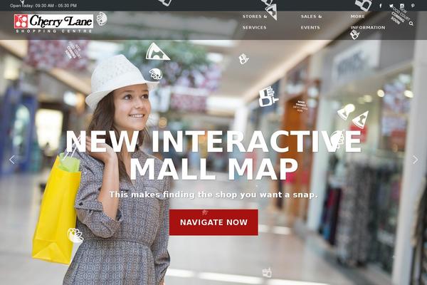 Burst theme site design template sample