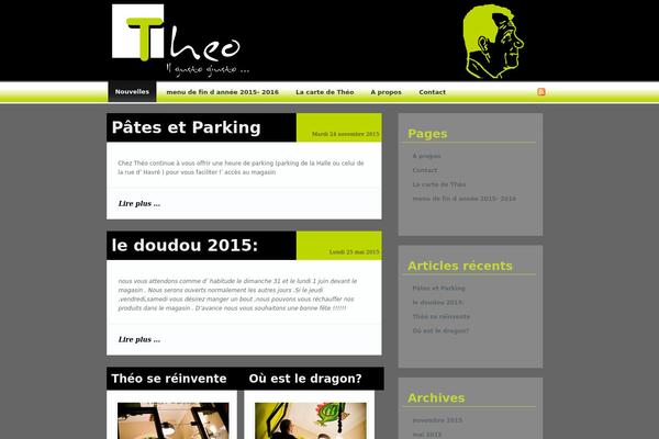 Magazeen theme site design template sample