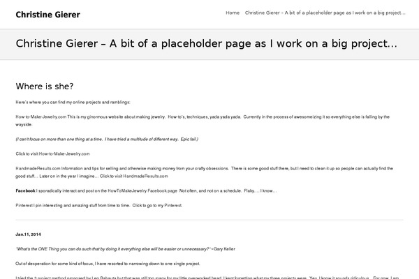 Klasik theme site design template sample
