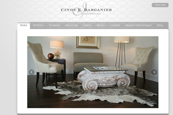 Chandelier theme site design template sample