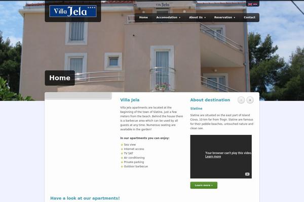 The Place theme site design template sample