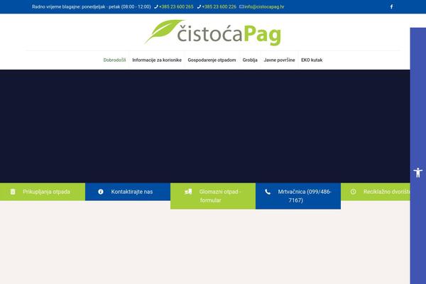 cistocapag.hr site used BeTheme