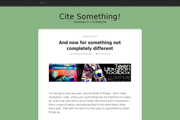 Prose theme site design template sample