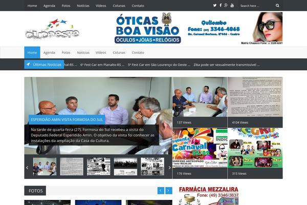 Site using Slider WD plugin