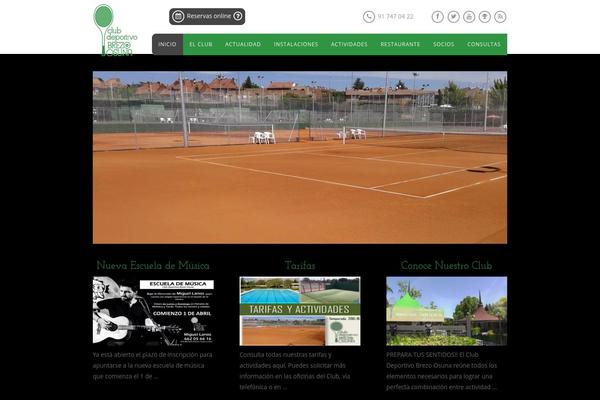 Cassia theme site design template sample