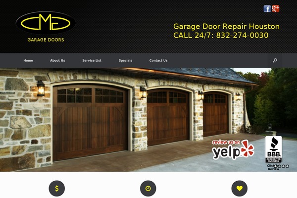 Vantage theme site design template sample