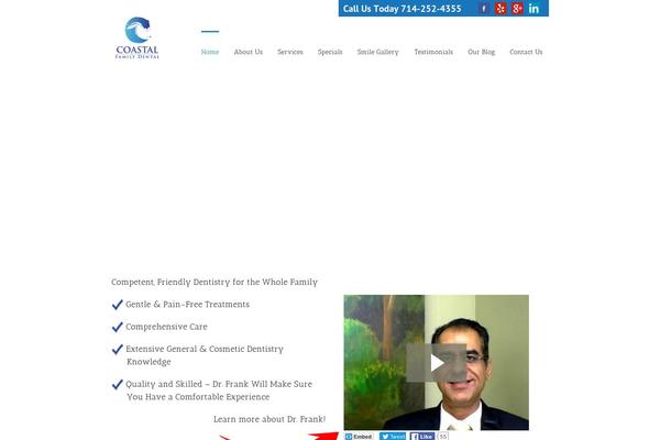 Avada theme site design template sample