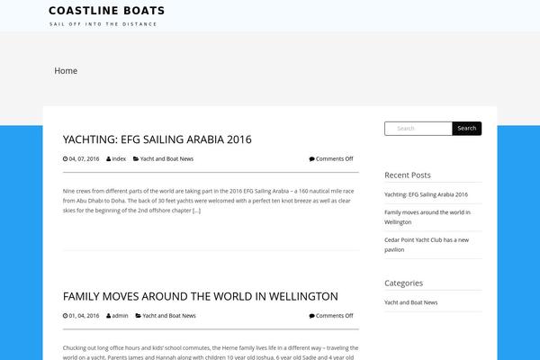 coastlineboats.com site used Aron