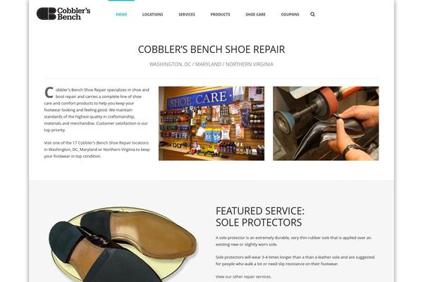 Jupiter Child theme site design template sample