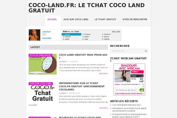 Point theme site design template sample