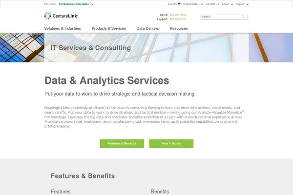 Site using Columns plugin