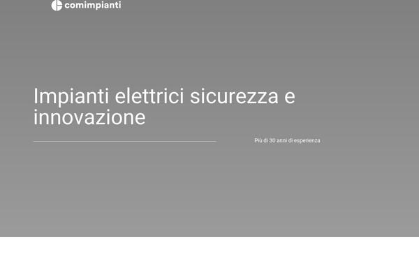 Site using Elementor plugin