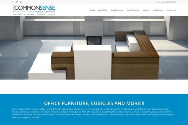 Enfold theme site design template sample