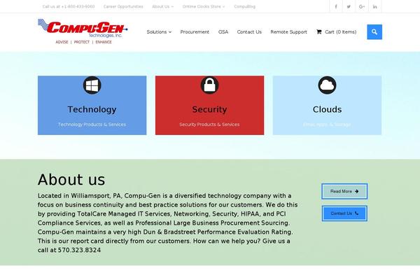 Site using Thinkup-panels plugin
