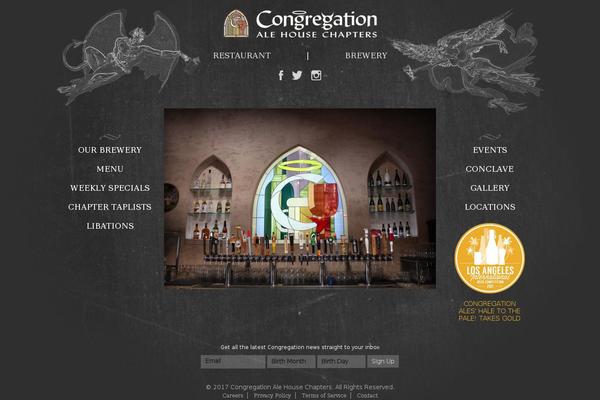 Site using Qode-restaurant plugin