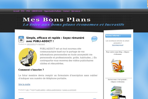 Site using CommentLuv plugin