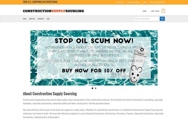 constructionsupplysourcing.com site used Salient Child