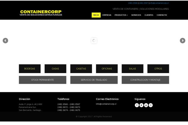containercorp.cl site used Porto