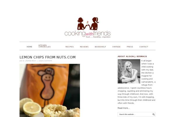Foodie Pro theme site design template sample