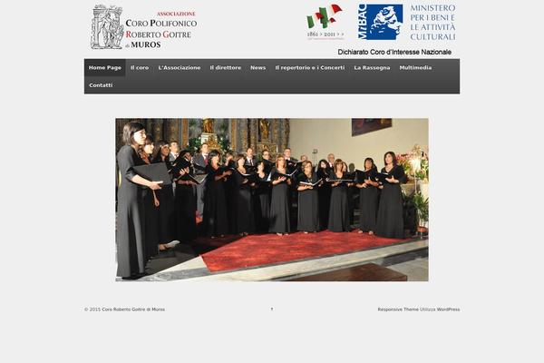 Responsive theme site design template sample
