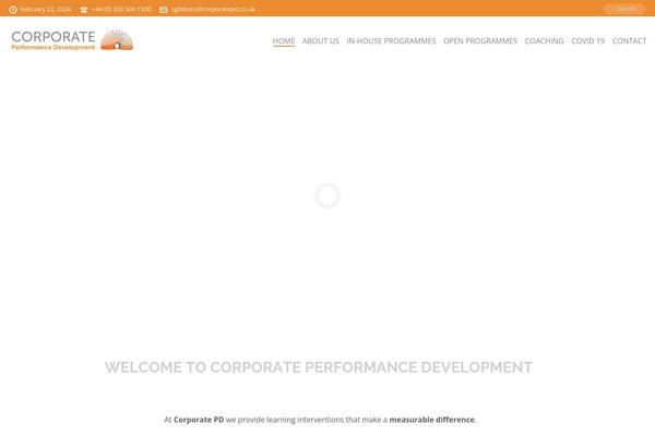 Jupiter Child theme site design template sample