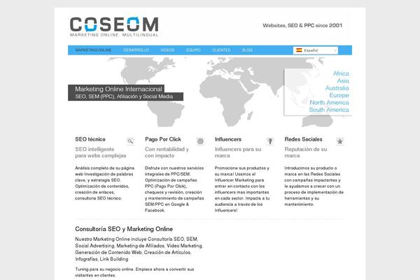 Enterprise theme site design template sample