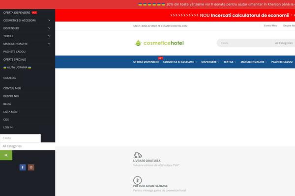 Porto Child theme site design template sample