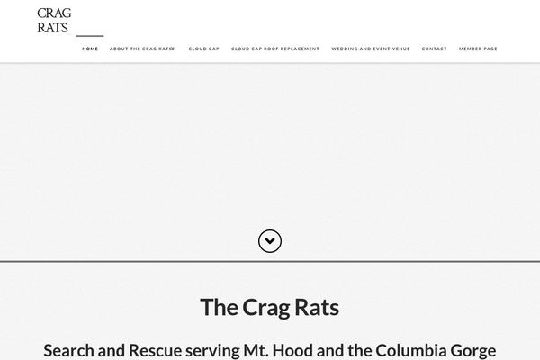 cragrats.org site used X | The Theme
