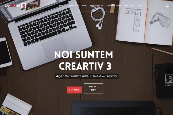 creartiv3.eu site used Salient