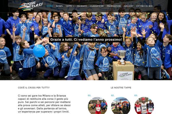 Strata theme site design template sample