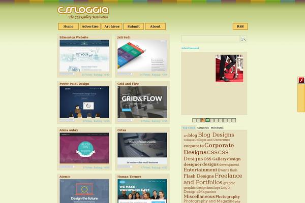 Site using WP-PageNavi plugin