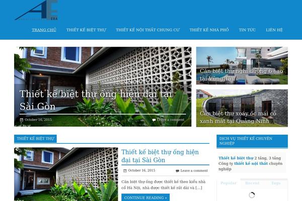 Glades theme site design template sample