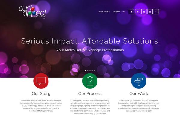 Bridge theme site design template sample