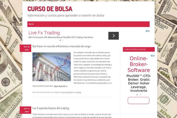 Deux Milles Douze theme site design template sample
