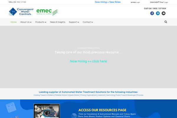Site using CC Child Pages plugin