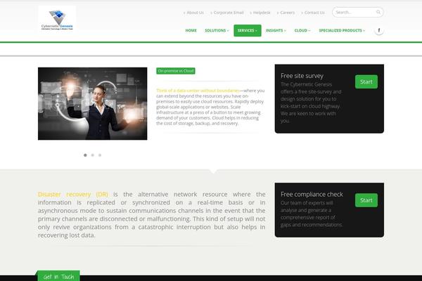 Porto theme site design template sample