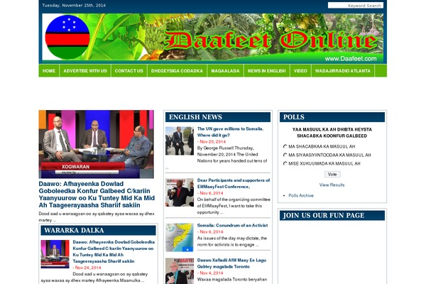 daafeet.com site used Daafeet