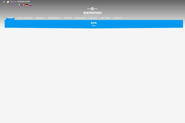 Kallyas theme site design template sample