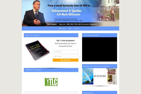 Avada Child theme site design template sample
