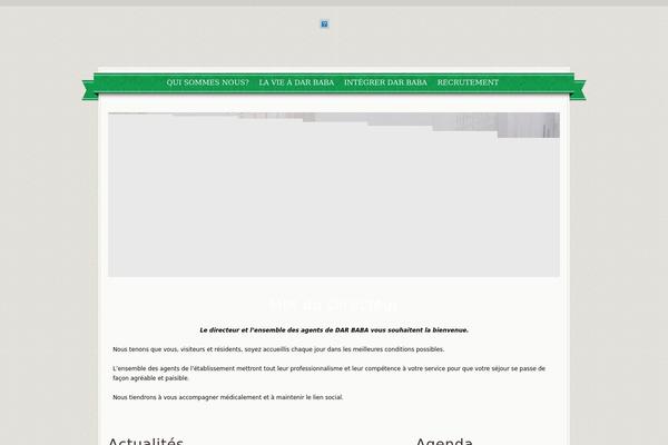 Klasik theme site design template sample