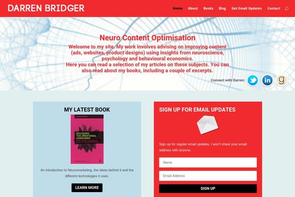 Impreza theme site design template sample