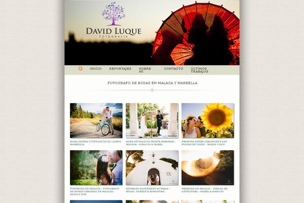 Prophoto4 theme site design template sample