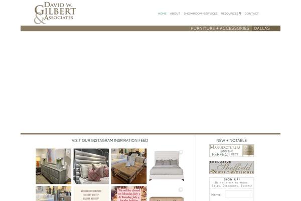 X Child theme site design template sample